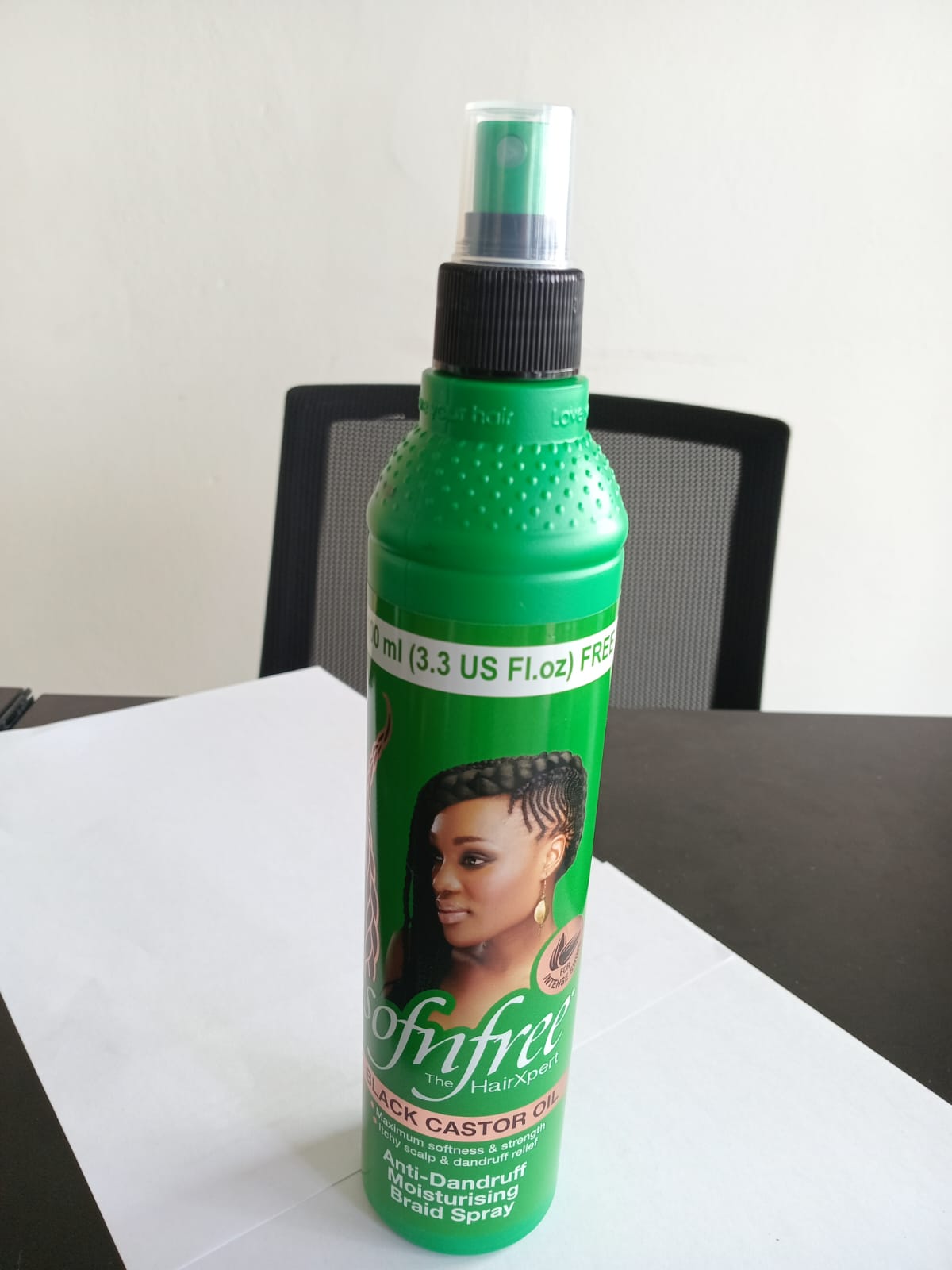 sofn free black castor oil